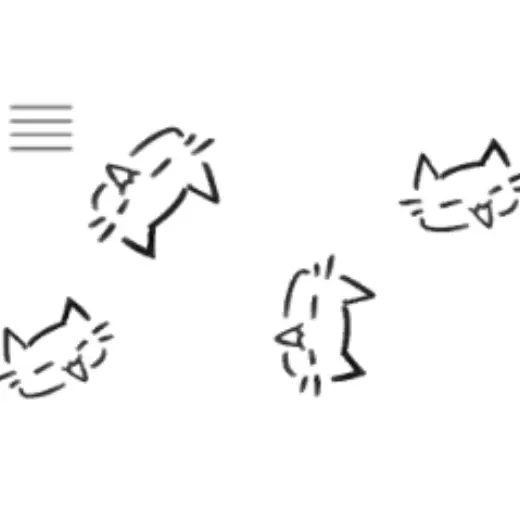 cute cat stamp — Clip Studio Paint brush
