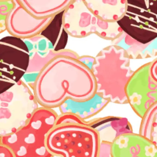 Heart Cookie Brush — Clip Studio Paint brush