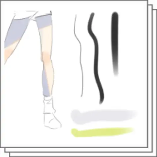 Soft G pen — Clip Studio Paint brush