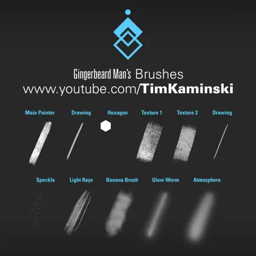 Tim Kaminski - Photoshop Brush Pack — Photoshop brush
