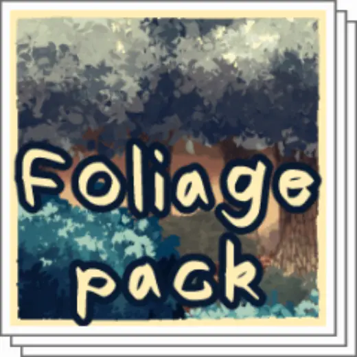 Foliage Painting Set — Clip Studio Paint brush
