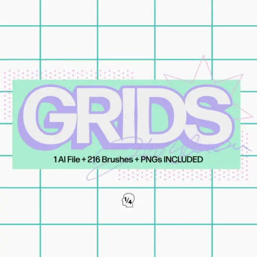 Grids Brush — Photoshop brush