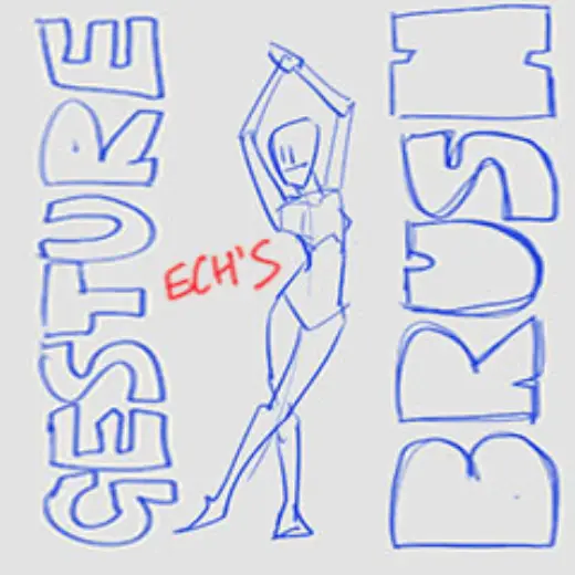 ETCH GESTURE — Clip Studio Paint brush