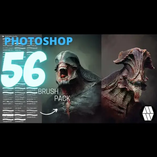 56 Brush Pack - Photoshop — Photoshop brush