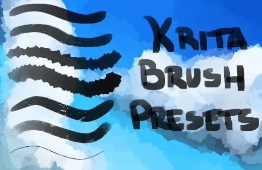 Krita Custom Brushes — Photoshop & Krita brush
