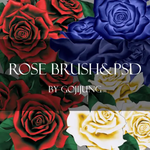 Goji Rose brush&.psd — Clip Studio Paint brush