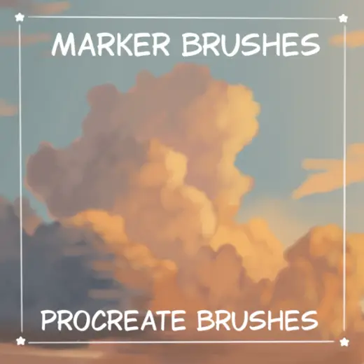 Marker procreate brushes — Procreate brush