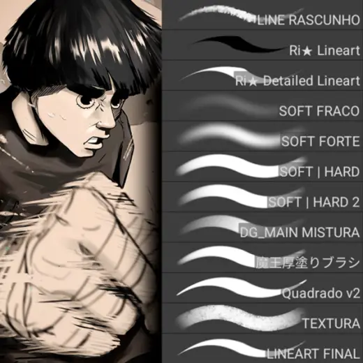 Pack - Moreart Brushes básic (CSP) — Clip Studio Paint brush