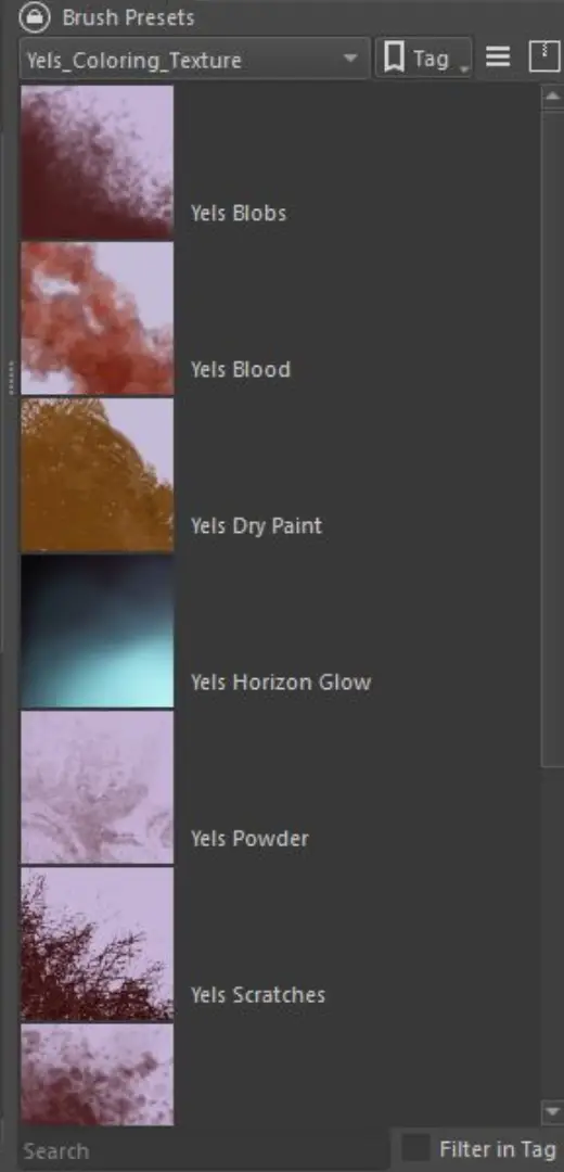 Krita: Yels Customized Brushes for Download v1 — Krita brush