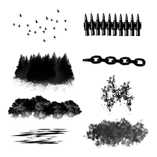 Bryn's Secondary Brushes (Photoshop and Procreate) — Procreate & Photoshop brush