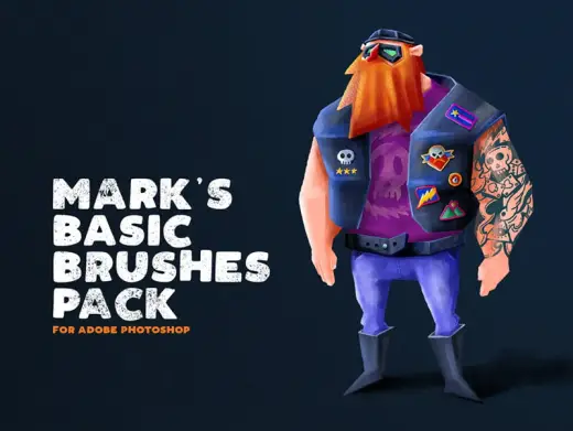 Mark's Basic Brushes Pack — Photoshop brush