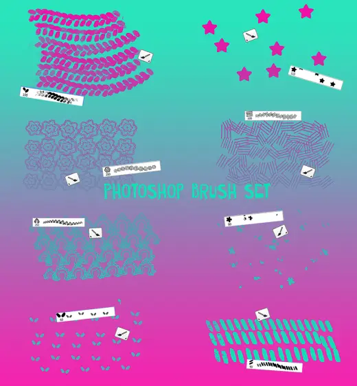 Photoshop Lace Brush Set — Photoshop brush