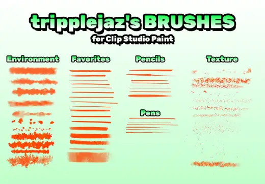tripplejaz's Clip Studio Paint Brushes — Clip Studio Paint brush