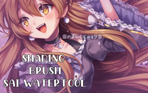 SAI watertool for clip studio paint — Clip Studio Paint brush