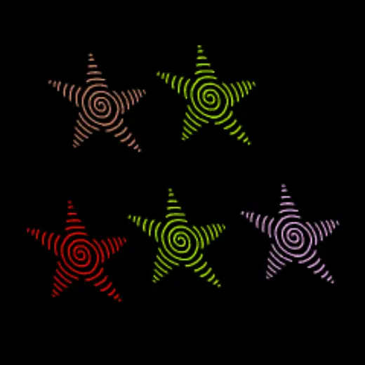 Spiralstar — Clip Studio Paint brush